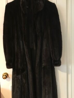 Women's Dark Brown Full-Length Fur Coat